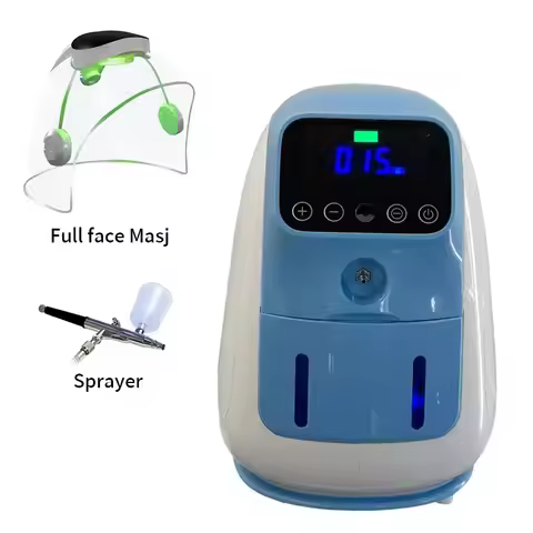 Multifunctional Deep Cleansing High Pressure Skin Care Facial Machine Oxygen Jet Oxygen Mask for Acn