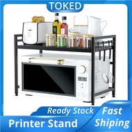 ♘✎♠Extendable Desktop Printer Stand Desk Printer Rack Table Desktop Stand Multi-Use Printer Rack Kit