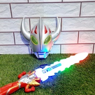 Mainan Set Topeng & Pedang ultramen - Paket Mainan ultramen