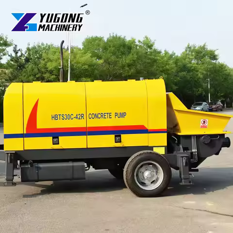 40m3/h Hot Selling Small Concrete Pump For Sale Factory Sale Concrete Mixer Pump Truck