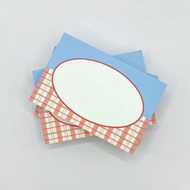 復古紅格紋|記事簿