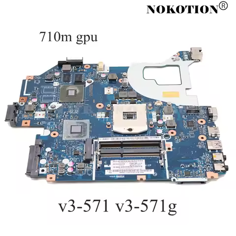 NOKOTION NBM6B11001 NBM5711001 Q5WV1 LA-7912P For Acer aspire E1-571G V3-571G V3-571 Laptop Motherbo