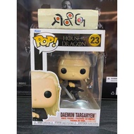 (R&G2) Funko POP House of the Dragon - Daemon Targaryen (23) with Boss Protector