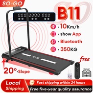 14KM B11 Inclination Walking Treadmill  Sports show App Foldable Walking Pad Ultra-Thin Treadmill  B