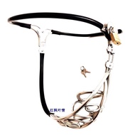 Friends Chastity Lock Permanent Chastity Lock Iron Underwear with Lock Ring Underwear Slave Iron Pan