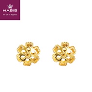 HABIB Zahara Gold Earring, 916 Gold