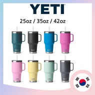 YETI Thermos Bottle - 25oz, 35oz , 42oz Handle tumbler , Straw Cup