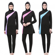 Muslimah Swimsuit Hijab Women Female Swimming Suit Baju Renang Plus Size Muslim Swimwear A5
