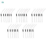 [dempsey_ted.]30Pcs Wired Connector 1.5V AAA Battery Holder Plastic Case Storage Box Black