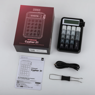 EPOMAKER Cypher 21แผ่นหมายเลขแบบมีสายชนิด C/บลูทูธการเชื่อมต่อคู่แบบ Swappad ร้อนกับหน้าจอสำหรับ Win