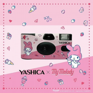 影攝佳 - Yashica x Sanrio 彩色 400 ISO 27 張 35mm 一次性即棄菲林相機 (Melody)