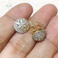 10k sd gold stud earing