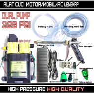 A10GT ALAT CUCI STEAM MOTOR TEKANAN TINGGI STEAM MOBIL / POMPA AIR DC 12V 320 PSI 10LPM POWER SPRAYE
