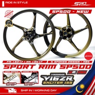 Y16 V2 ABS Sport Rim SP500 I Front 1.60 - 17 Rear 1.85 - 17 I 5 SPOKES DESIGN + ABS I RCB PNP YAMAHA