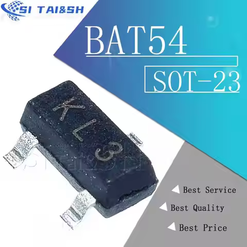 100PSC Schottky diode SOT-23 diode KL3 BAT54 BAT54C BAT54 KL1 BAT54S KL4 BAT54A KL2 BSS138 J1 BSS84 