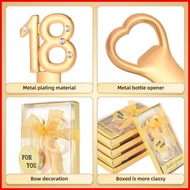 ௵ ≛ ♏ 【24h ship】18th Birthday Anniversary bottle opener souvenir For Birthday Giveaways personalize