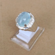 925 Silver Aquamarine Ring