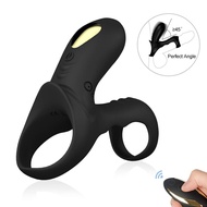 Ring For Penis Vibrator Wireless Vibrator Remote G Spot Vibrating Massager Cock Clitoris Stimulator Anal Men Sex