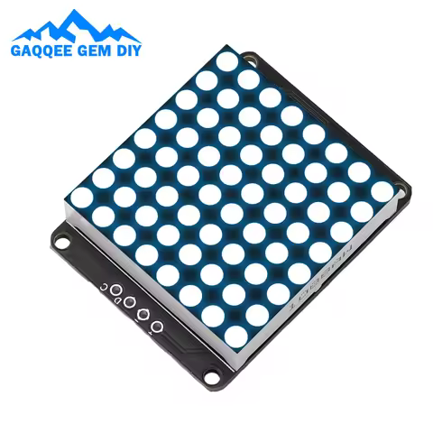 8X8 LED Matrix Module HT16K33 I2C Interface LED Dot Matrix Module Support Expansion Connection DIY L