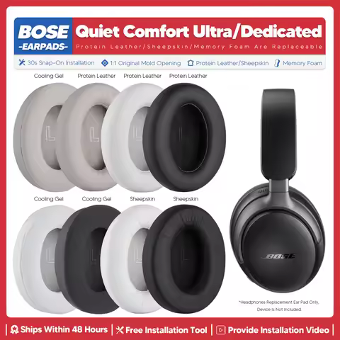 Replacement Ear Pads For Bose QuietComfort Ultra QC Ultra Headphone Accessories Headset Ear Cushion 