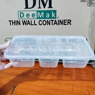 Thinwall DM Rectangle Long (XL) - 150 SET CARDBOARD/