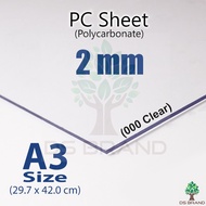 [ PC Sheet ] 2 mm A3 PC Sheet Polycarbonate Sheet