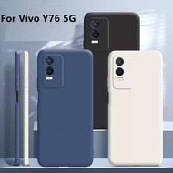 Y76 Tpu Case​Soft​Pastel Color Camera Cover Vivo Y76 5G/Y76S/Y74S/Y55S 5G