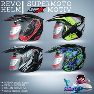 JPX SUPERMOTO SOLID HELMET ORIGINAL MOTIF, SEMI MOTOCROS CRF HELMET KLX JPX HELMET OFFICIAL/