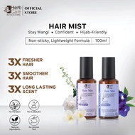 HerbCare Hair Mist Spray Hair Care Mist Hair Spray Mist Hijab Hair Spray Mist Spray Rambut Wangi Hai