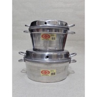 CROCODILE BRAND Aluminium Cake Pot / Periuk Bakar /Acuan Kuih / Acuan Bengkang / Bingka Pandan /Acua