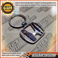 Keychain Honda Chrome 3D Metal City Jazz Civic FK EK HRV CRV BRV CRZ VTEC IVTEC