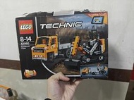絕版樂高 LEGO 42060 修路工程車組合，全新正品未拆