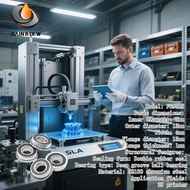 1PCS F695 2RS 5x13x4 mm ABEC-7 Flanged Miniature Ball Bearings For 3D printer VORON F625RS F623RS F6