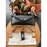 Vintage frame/vintage eyewear 80's Brand: Famous Size: 50 Made in Italy Rare/limited edition gold fr