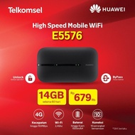 Modem 4G Huawei E5576 unlock + FREE 14GB Telkomsel NEGO!!!