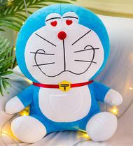 50cm/100cm Doraemon Cartoon Cute Plush Toy Baby Kids Doll Mainan Anak Patung Plushie Stuffed Toys Fo