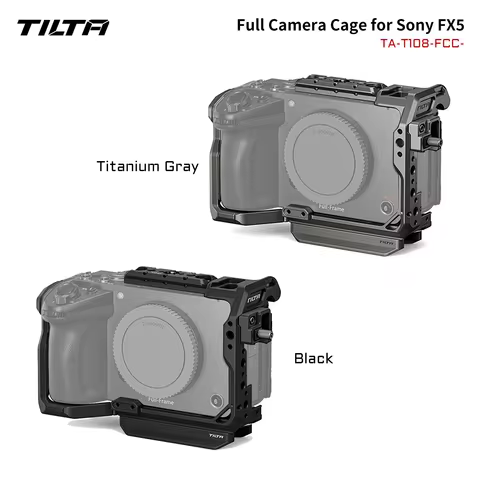 IN STOCK TILTA For Sony FX5 Full Camera Cage For Sony FX5 Cage Pro Kit with ARCA Quick Release Plate