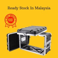 [ Ready Stock ] ABS 6US ABS 6U Short Flight Case Equipment Case For Wireless Mic and Accessories