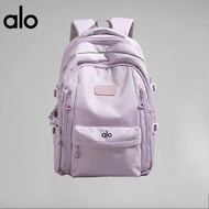 ALO Female College Student Backpack Junior High School College Student School Bag Travel Bag