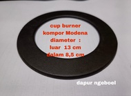 cup burner kompor gas tanam modena domo azalea diamante delizia - burner modena