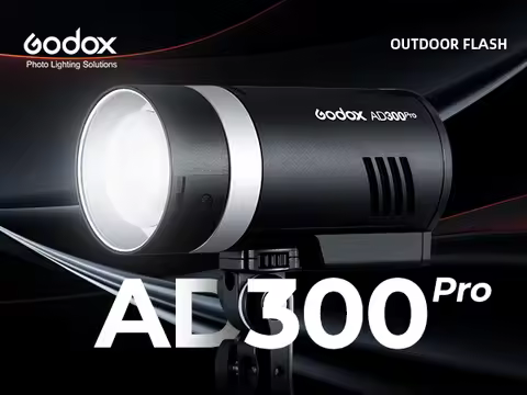 Godox 300W AD300 PRO AD300Pro Outdoor Flash Light TTL 2.4G 1/8000 HSS with Battery for Canon Nikon S