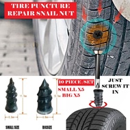 Car Motorcycle Tyre Puncture Repair Kit Thread Tire Nail Nut Rubber Bicycle Tayar Kereta Pancit