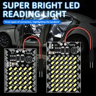 1set Panel Interior Dome LED Reading Lights C5W T10 W5W BA9S For Car 5050 48SMD 6500K White DC 12V