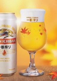 Kirin Ichiban 麒麟 一番搾り秋葉 啤酒杯