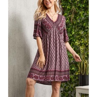 S-5XL - Readymade Cotton Punjabi Suit - Nirmalya Hand Printed 3Pc Set, ST1225