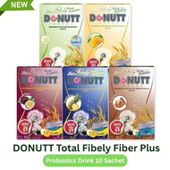 Donutt Fiber 🇹🇭 Original from Thailand, Probiotics helps stimulate excretion, 1 box 10 Sachets