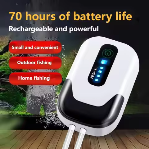 Songbao Charging Oxygen Pump Booster Oxygen Pump Outdoor Fishing Small Oxygen Machine Lithium Batter