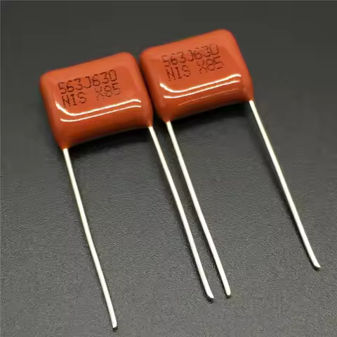 10Pcs/100Pcs NISSEI CBB capacitor MMX 630V 563 J 5% 0.056uF 56nF Pitch=10mm Metallized polyester fil