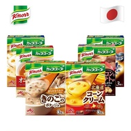 Japan Ajinomoto Knorr Instant Soup - Corn, Onion Consomme, Mushroom Soup, Bacon & Potato (3 packs)
