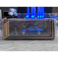 Ready Stock Immediate Shipping 404 ERROR Resin 1: 64 Nissan GTR34 Carbon Cover Version Wangan Blue C
